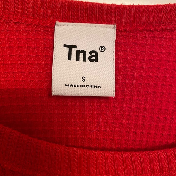 TNA Red Long Sleeve - Picture 3 of 5
